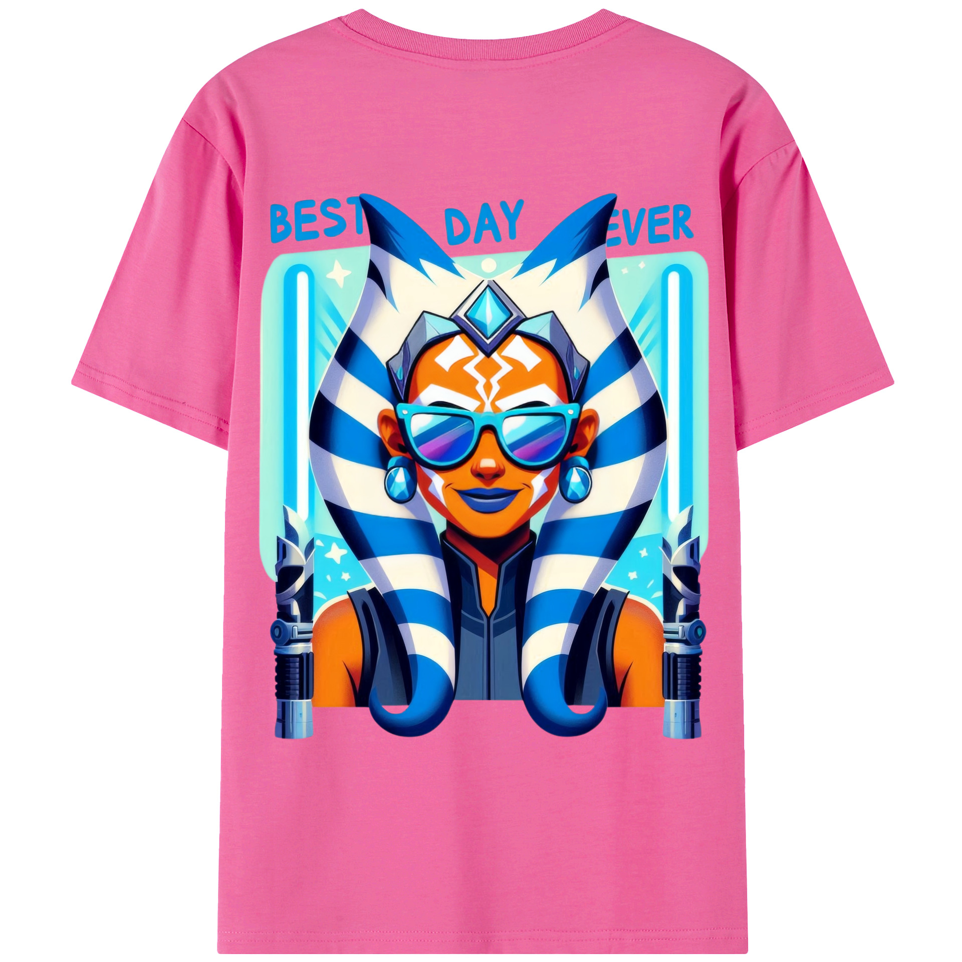 （画像用） スター・ウォーズ Star Wars レディース半袖Tシャツ(バックプリント)